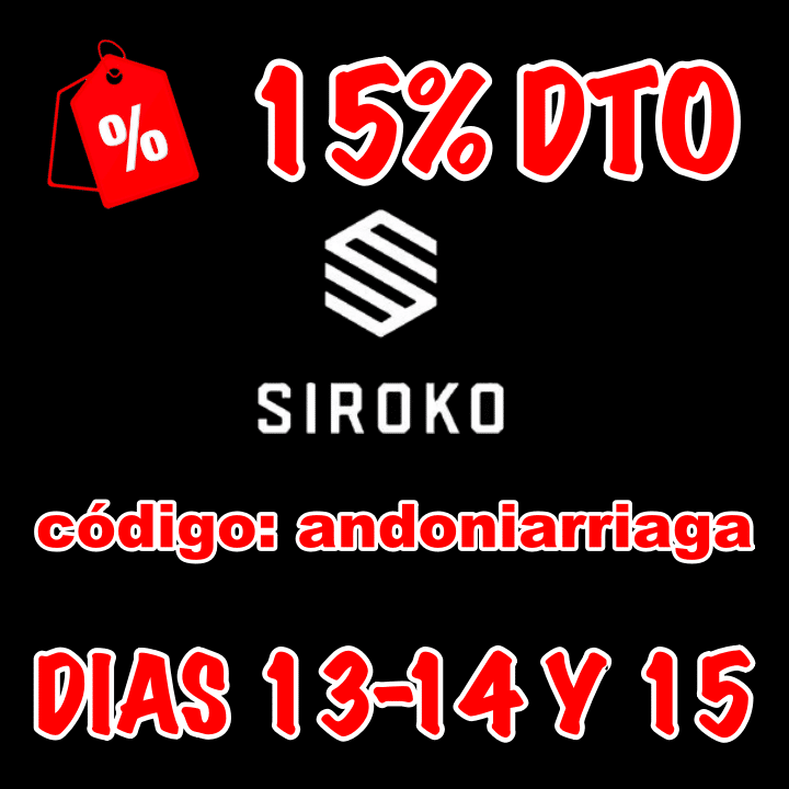 Codigo discount descuento siroko